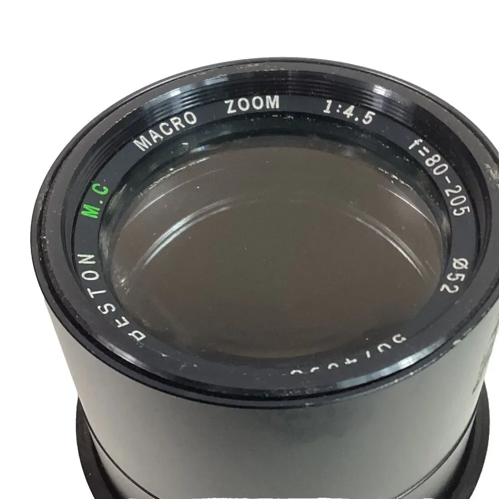 Beston Macro Zoom Lens - Black - f = 80-205 - f.4.5 - Lens Cap